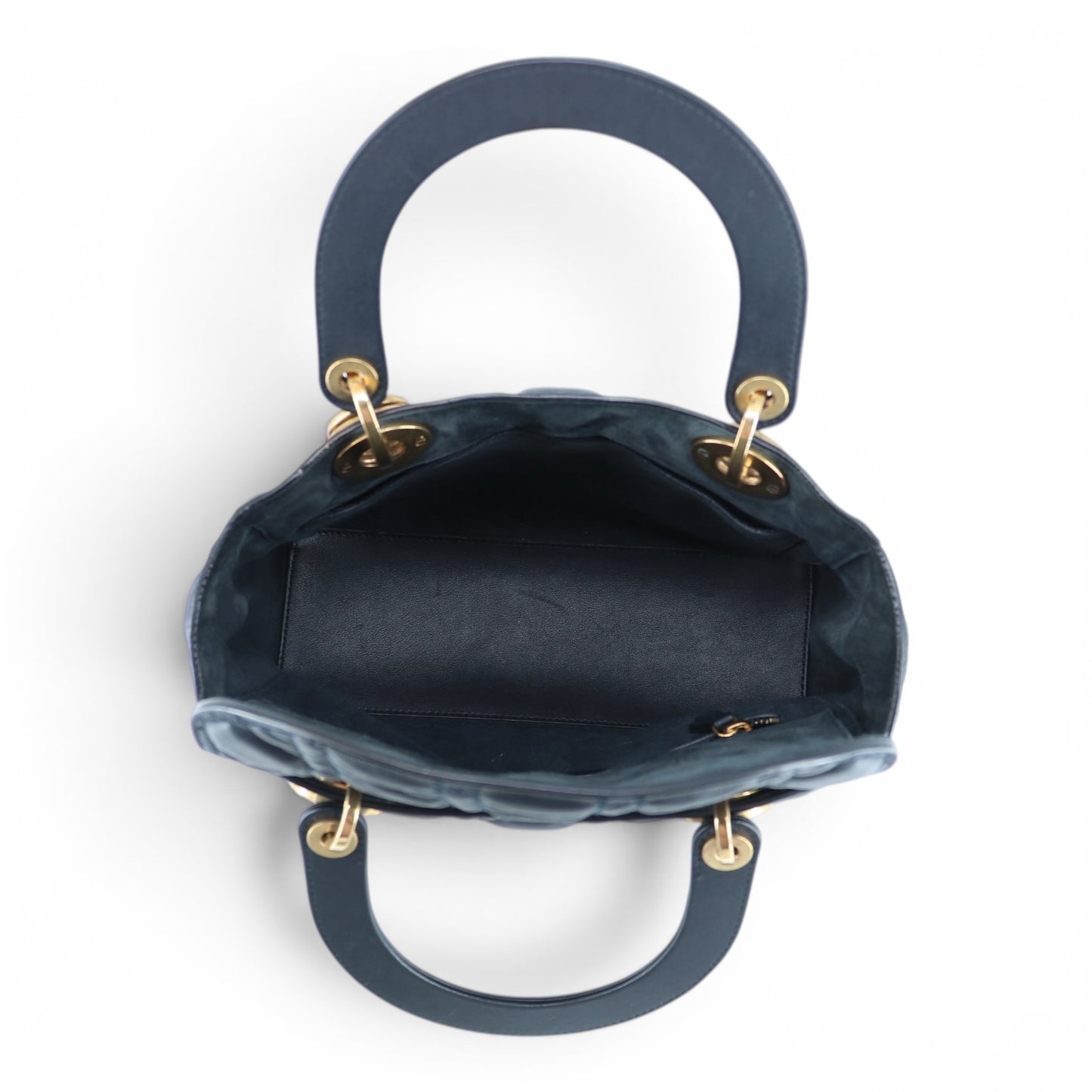 Dior Lady Dior Medium Nachtblau GHW