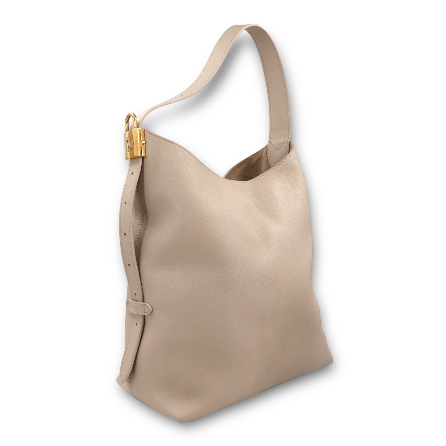 Louis Vuitton Low Key Hobo MM Limestone