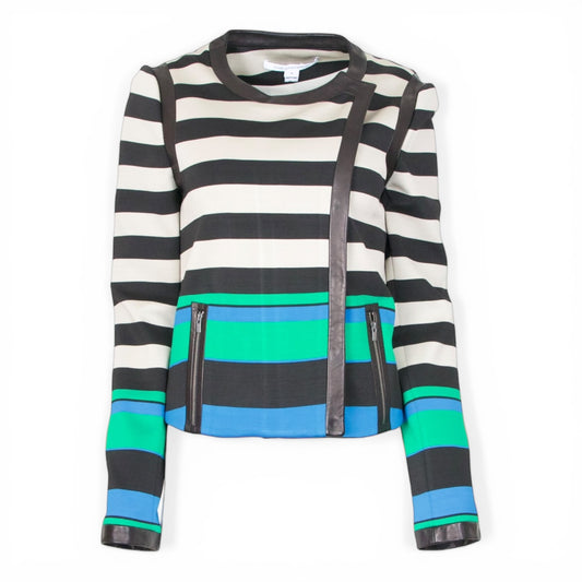 Diane von Furstenberg Blazer gestreift Gr. 8 (M)