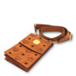 MCM Umhängetasche Visetos cognac