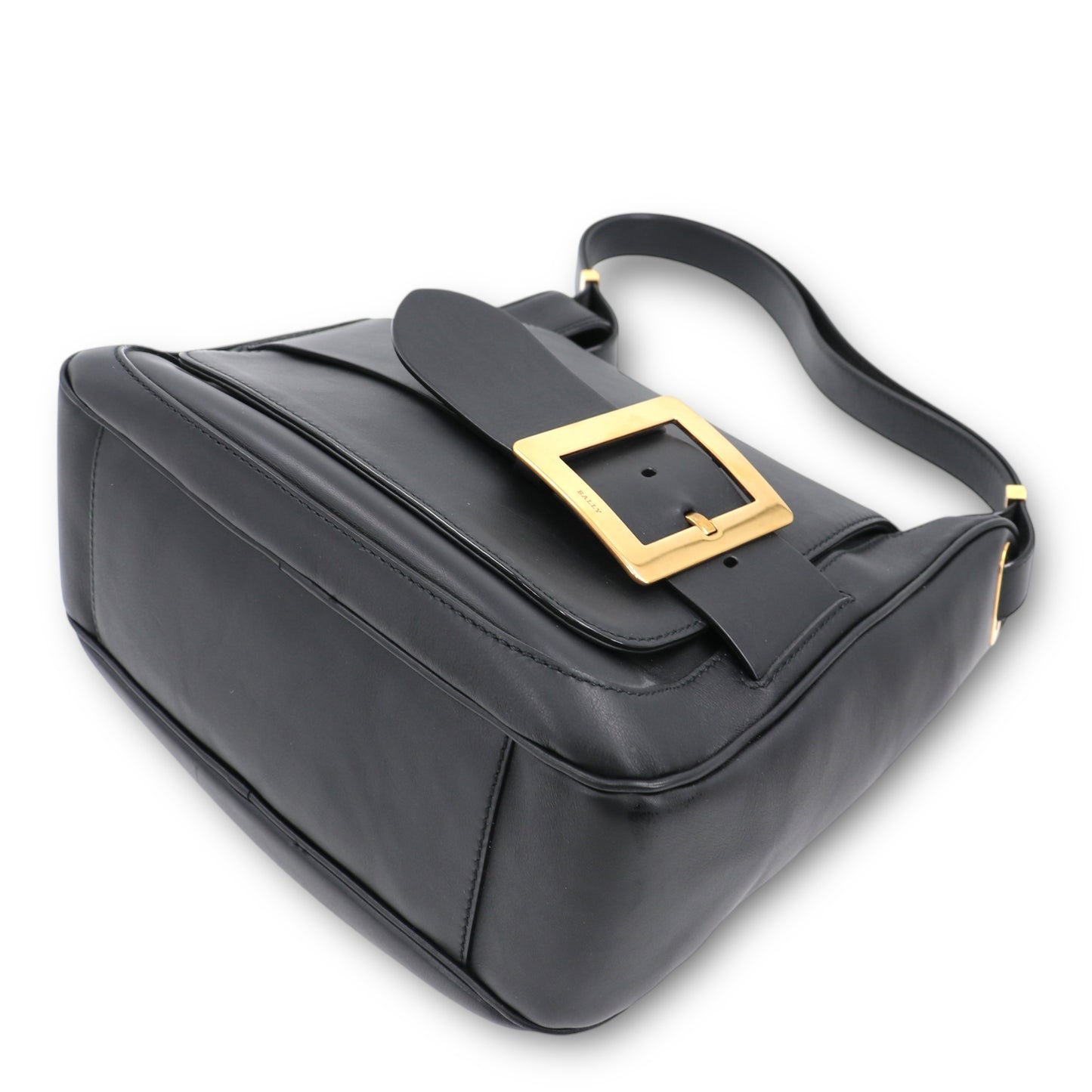 Bally Bell belted Schultertasche schwarz