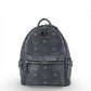 MCM Mini Stark Rucksack Visetos schwarz