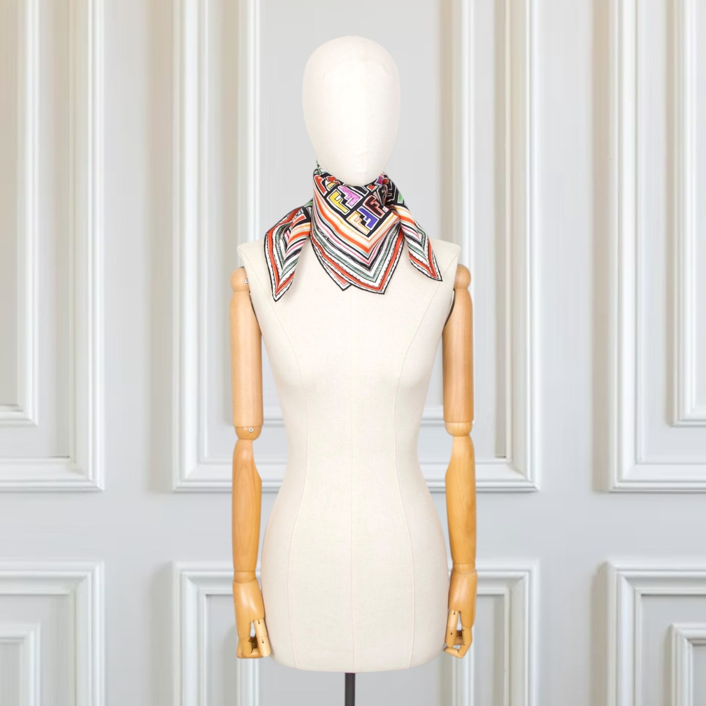 Fendi Seidentuch multicolor