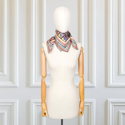 Fendi Seidentuch multicolor