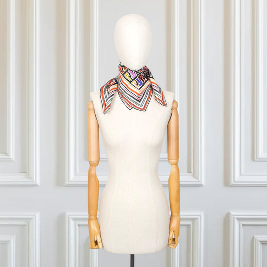 Fendi Seidentuch multicolor