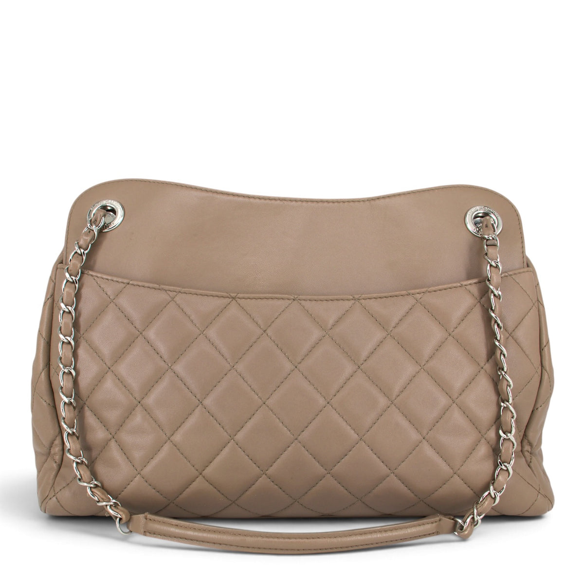 Chanel Shopper CC Matelassé taupe