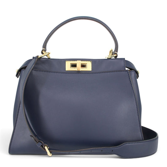 Fendi Peekaboo Iconic medium midnight