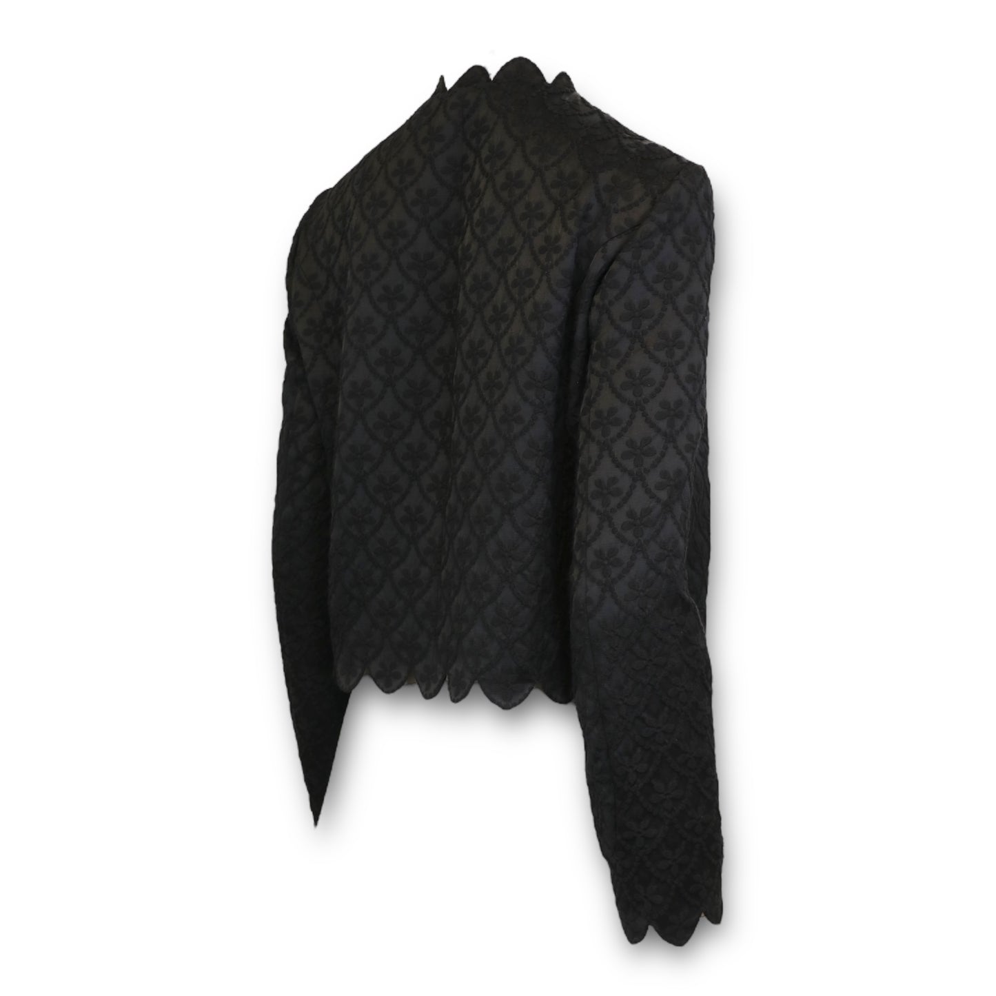 Simone Rocha Jacke schwarz bestickt Gr. 38