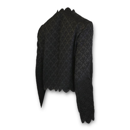 Simone Rocha Jacke schwarz bestickt Gr. 38