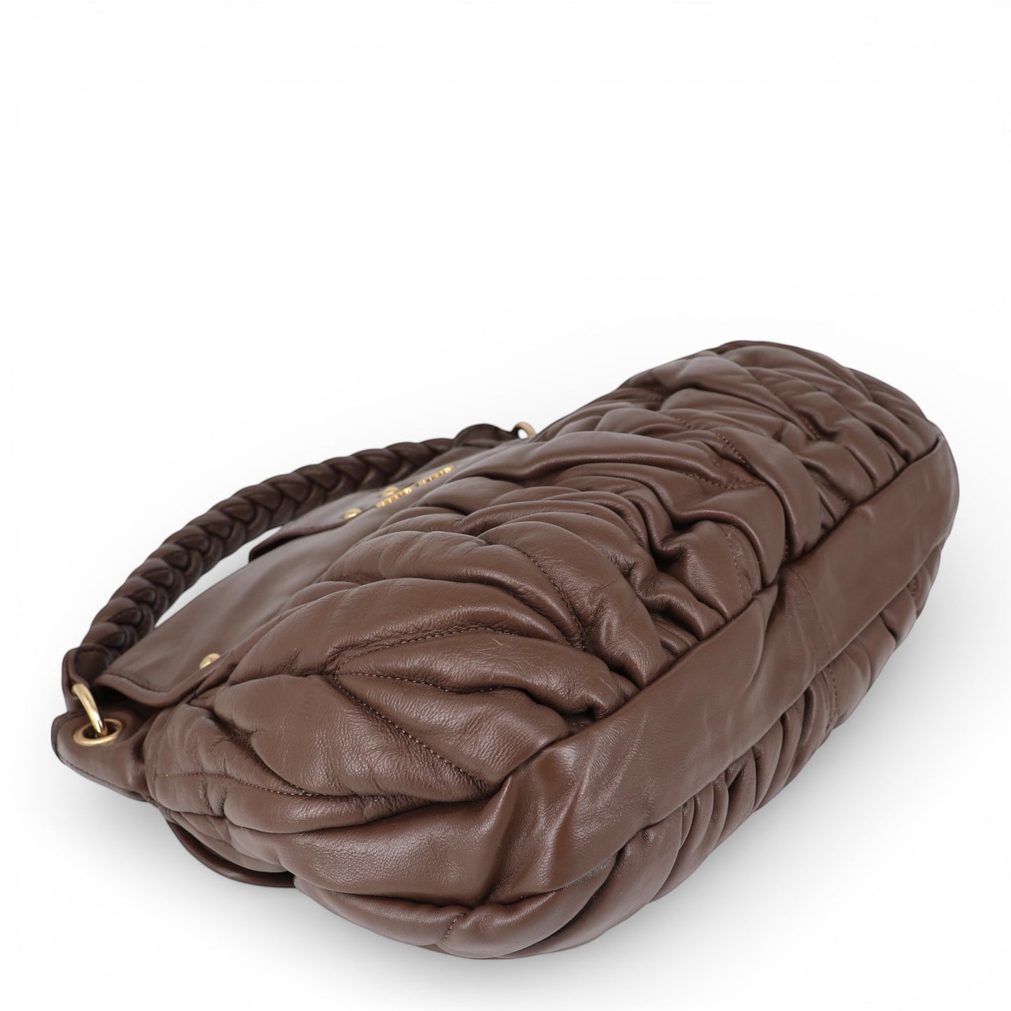 Miu Miu Two-way matelassé braun