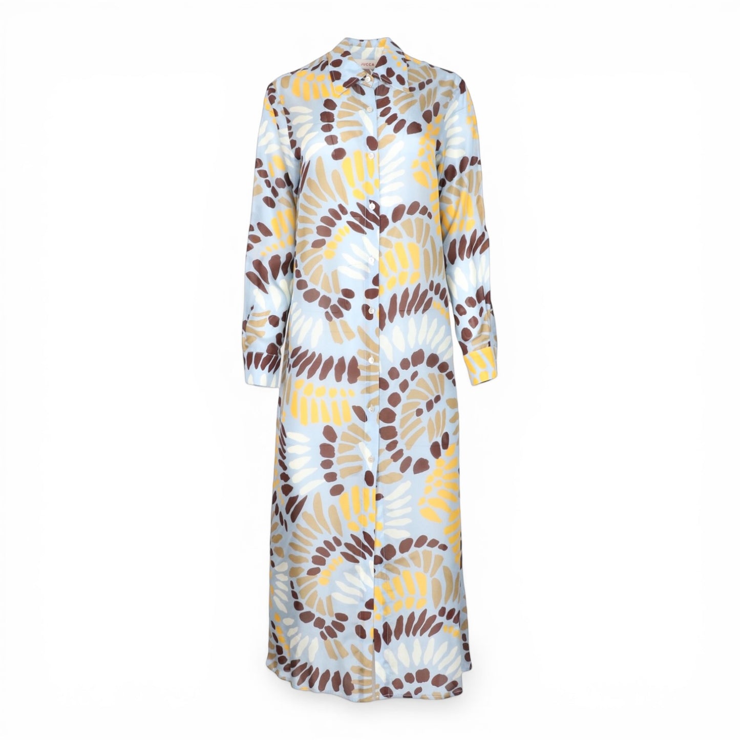 Jucca Kleid Seide gemustert IT 40 DE 36