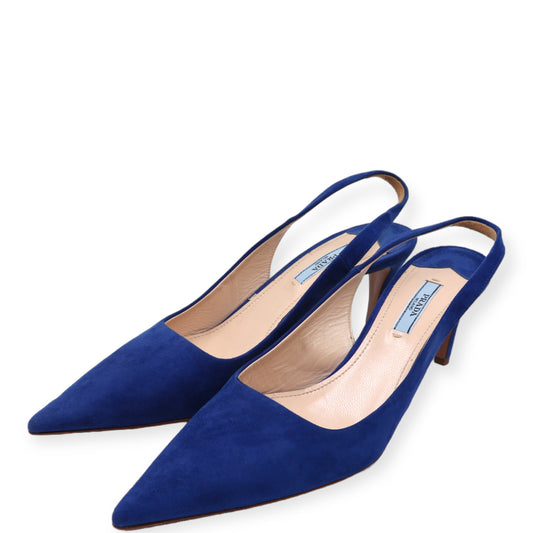 Prada Slingbacks blau