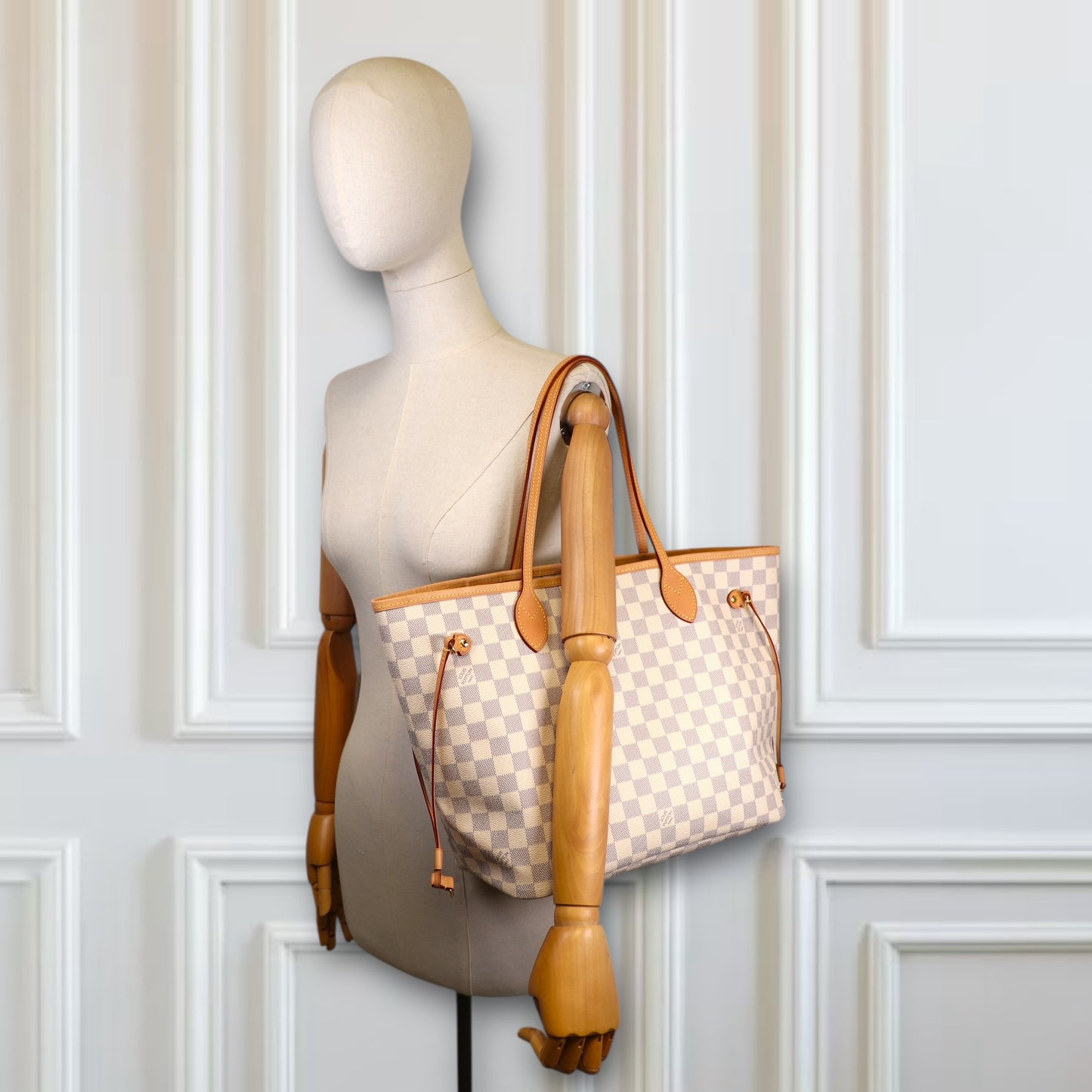 Louis Vuitton Neverfull MM Damier Azur