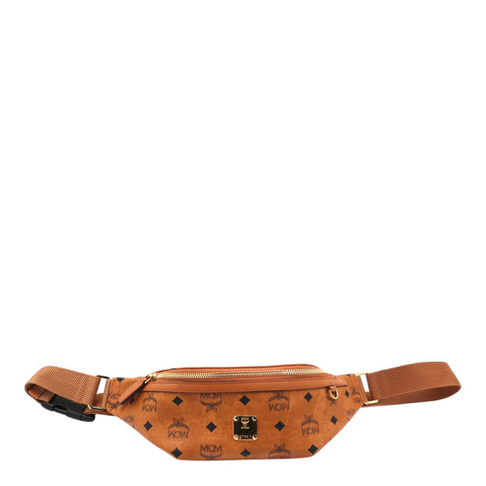 MCM Fursten Gürteltasche Visetos Cognac
