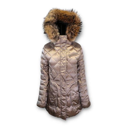 Bogner Daunenmantel taupe Gr. 40