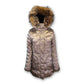 Bogner Daunenmantel taupe Gr. 40