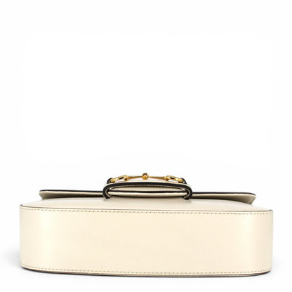 Gucci Small Horsebit 1955 crème