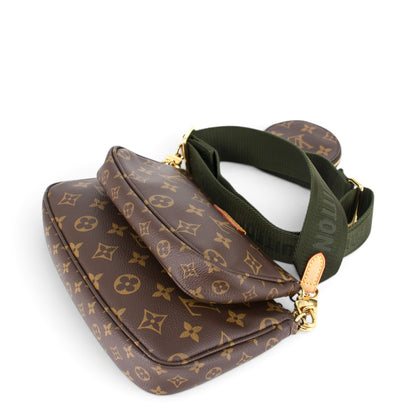 Louis Vuitton Multi-Pochette Monogram khaki
