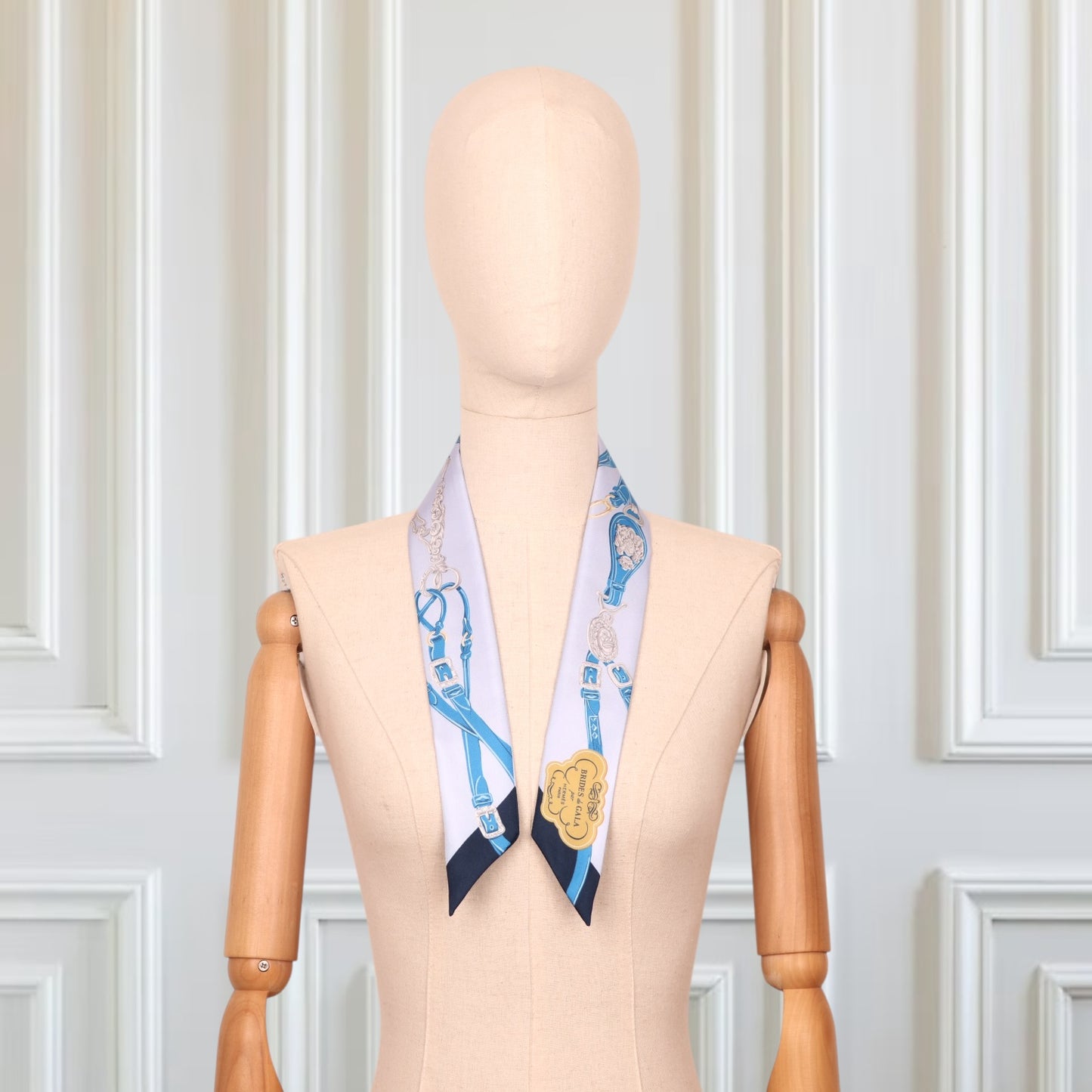 Hermès Twilly "Brides de Gala" blau