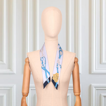 Hermès Twilly "Brides de Gala" blau