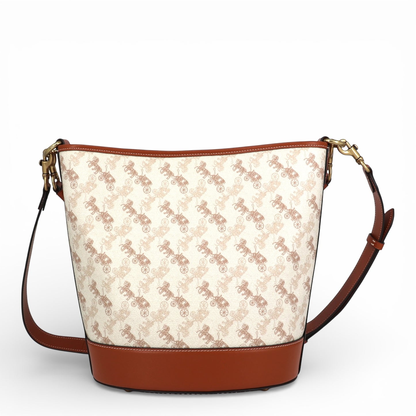 Coach Dakota Beuteltasche weiss/braun