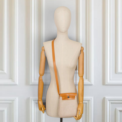 Hermès Herbag TPM crème/naturel