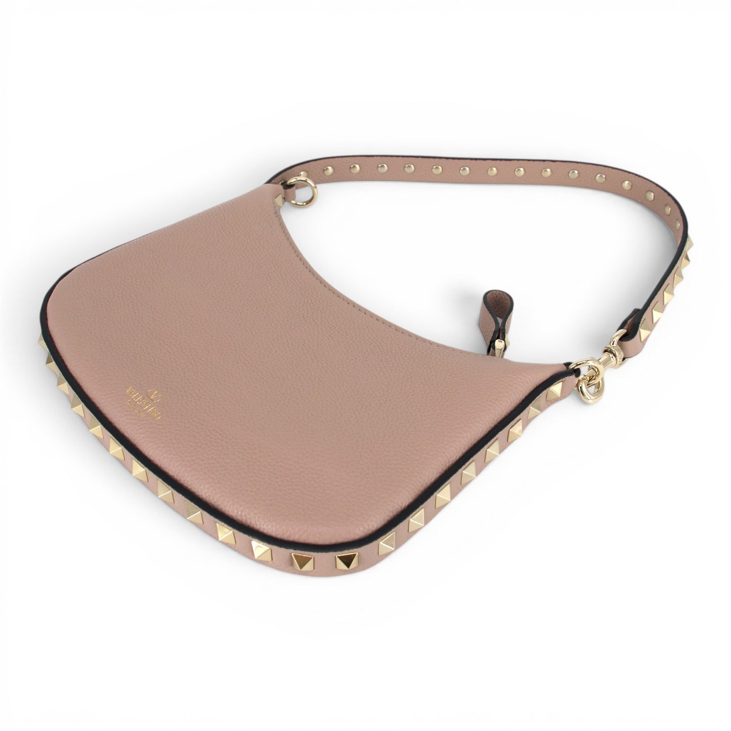 Valentino Rockstud Schultertasche Poudre