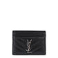 Saint Laurent Cassandre Kartenetui schwarz