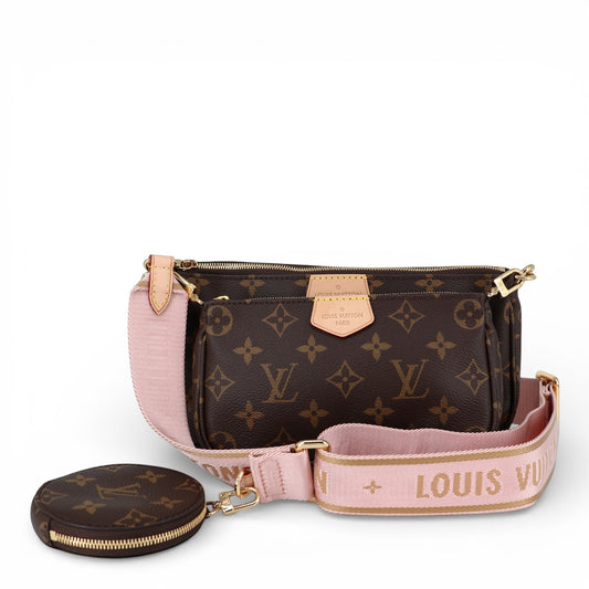 Louis Vuitton Multi-Pochette Accessoires Monogram rosa