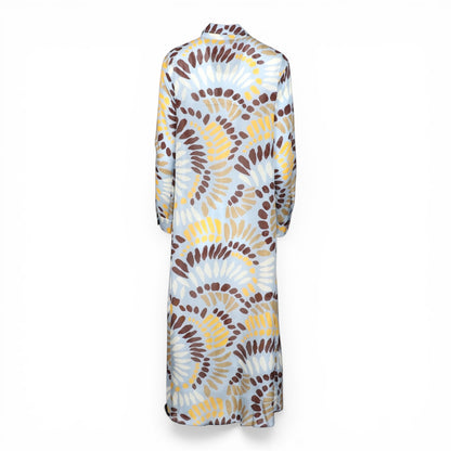 Jucca Kleid Seide gemustert IT 40 DE 36