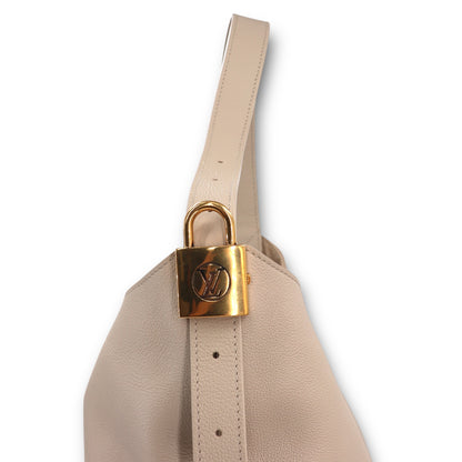 Louis Vuitton Low Key Hobo MM Limestone