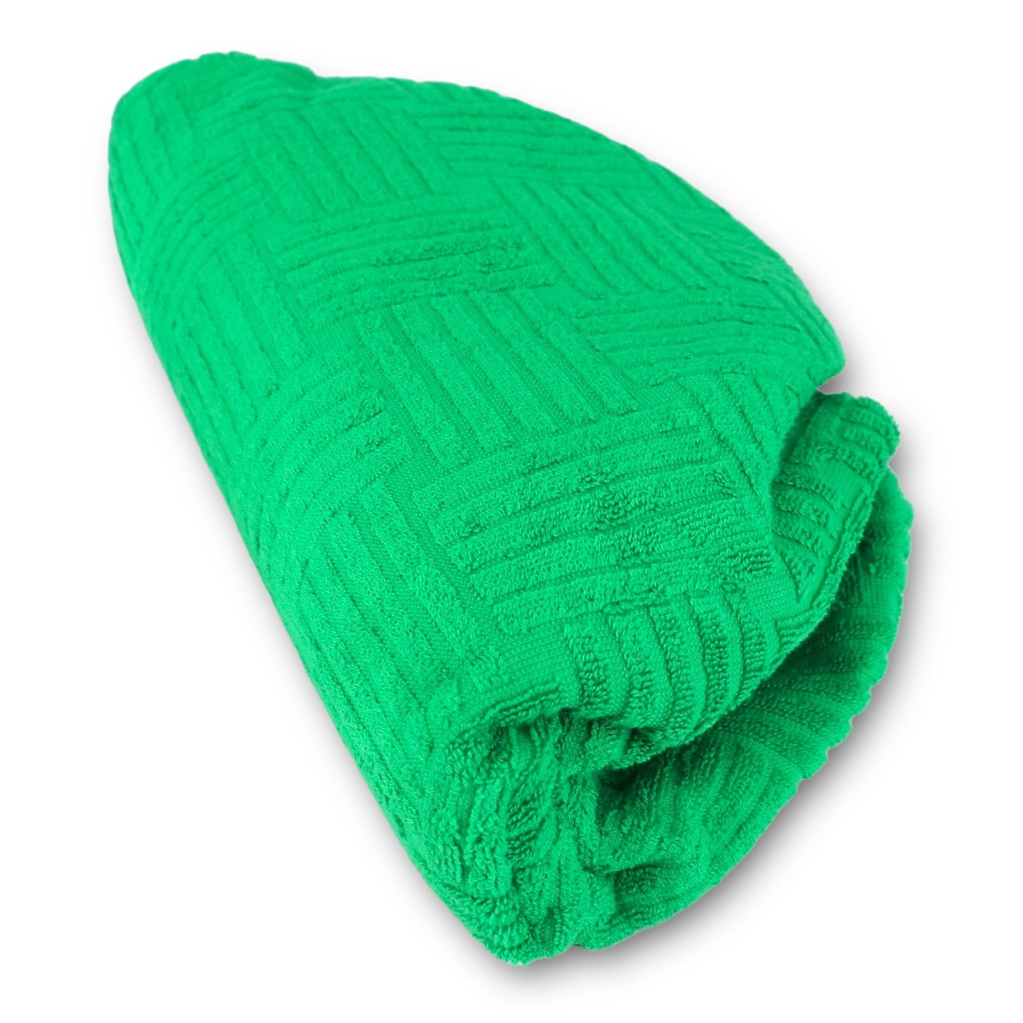 Bottega Veneta Pouch Intreccio Terry  "Grass"