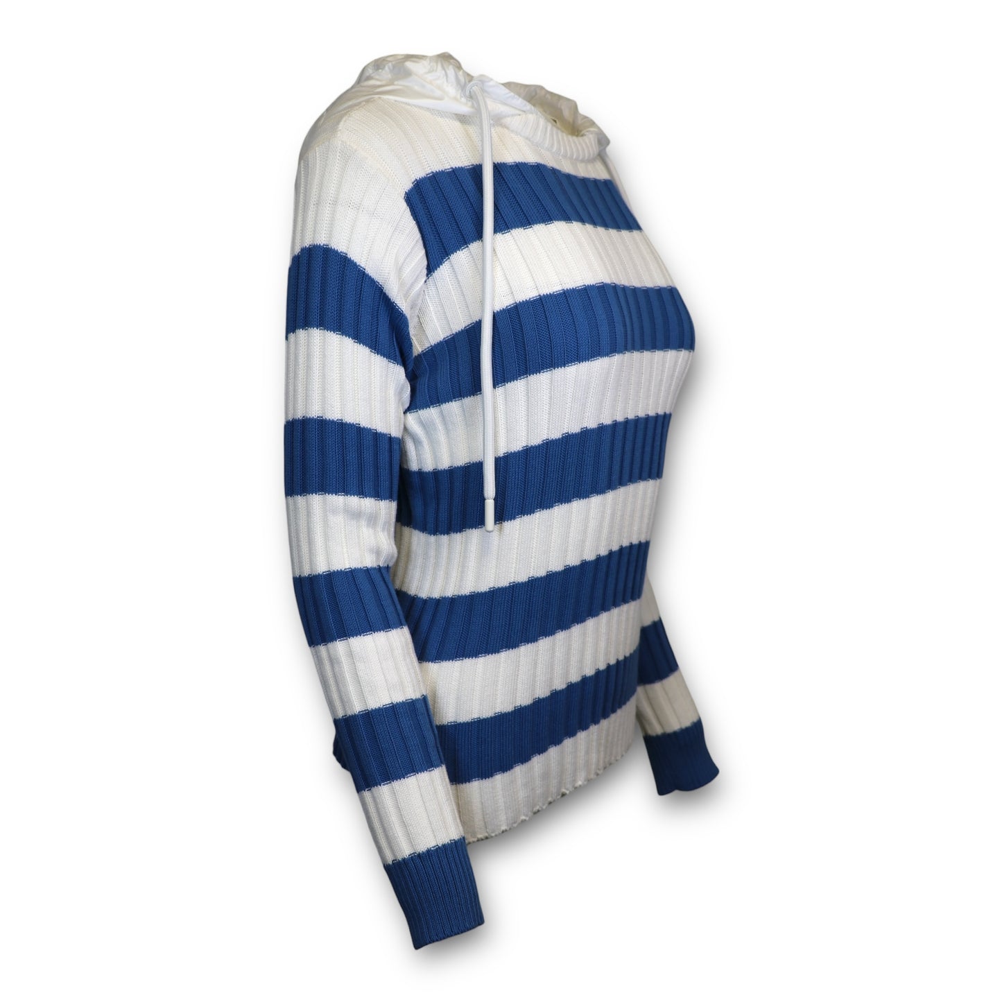 Moncler Pullover blau/weiss gestreift Gr. XS