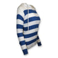 Moncler Pullover blau/weiss gestreift Gr. XS