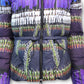 Peter Pilotto Daunenjacke lila gemustert Gr. 38