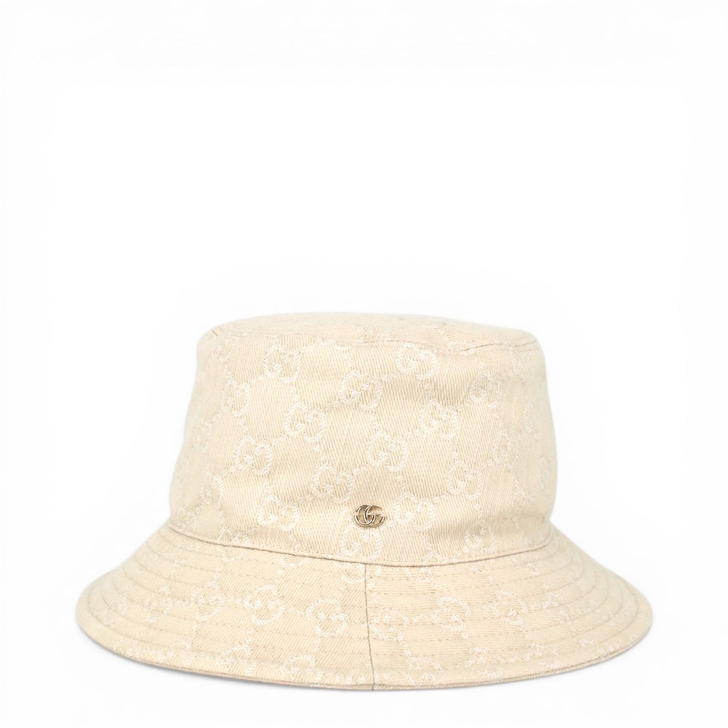 Gucci Bucket hat GG beige Gr. 57