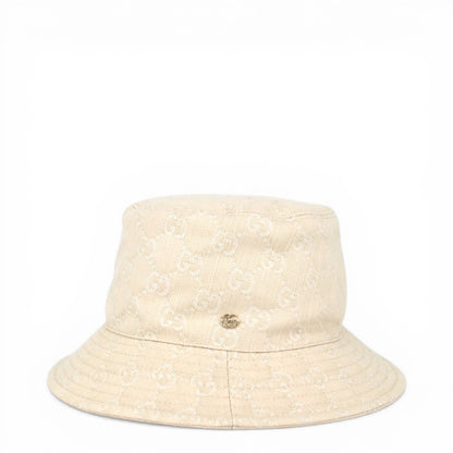 Gucci Bucket hat GG beige Gr. 57
