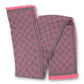Gucci Schal reversible grau/rosa