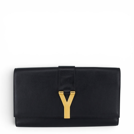 Saint Laurent Chyc Clutch schwarz