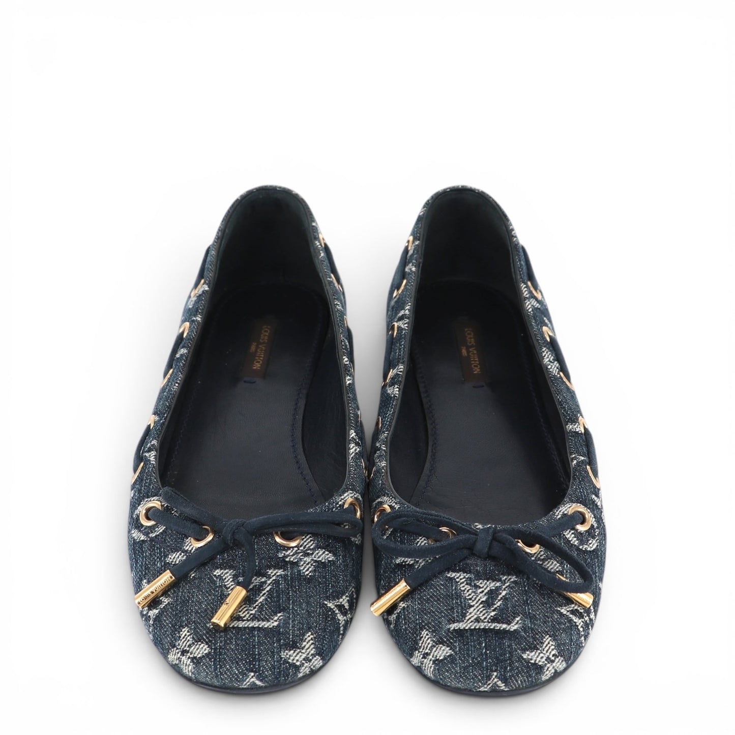 Louis Vuitton Ballerinas denim Gr. 37.5