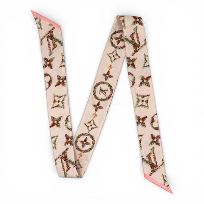 Louis Vuitton Bandeau "Monogram Flowers BB" rosa