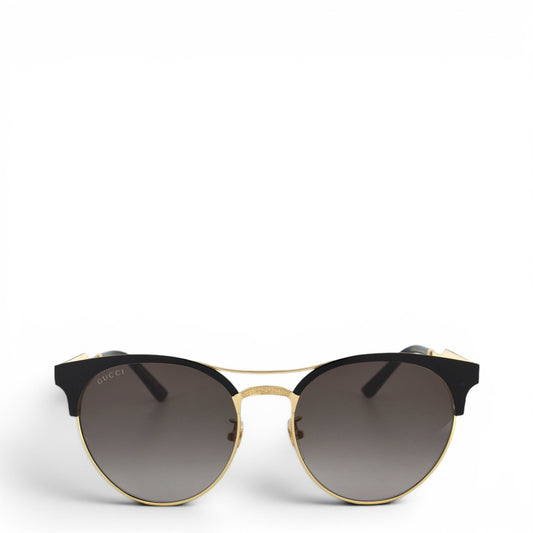 Gucci Sonnenbrille gold/schwarz