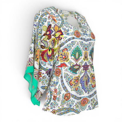 Etro Bluse weiss gemustert IT 40 DE 36