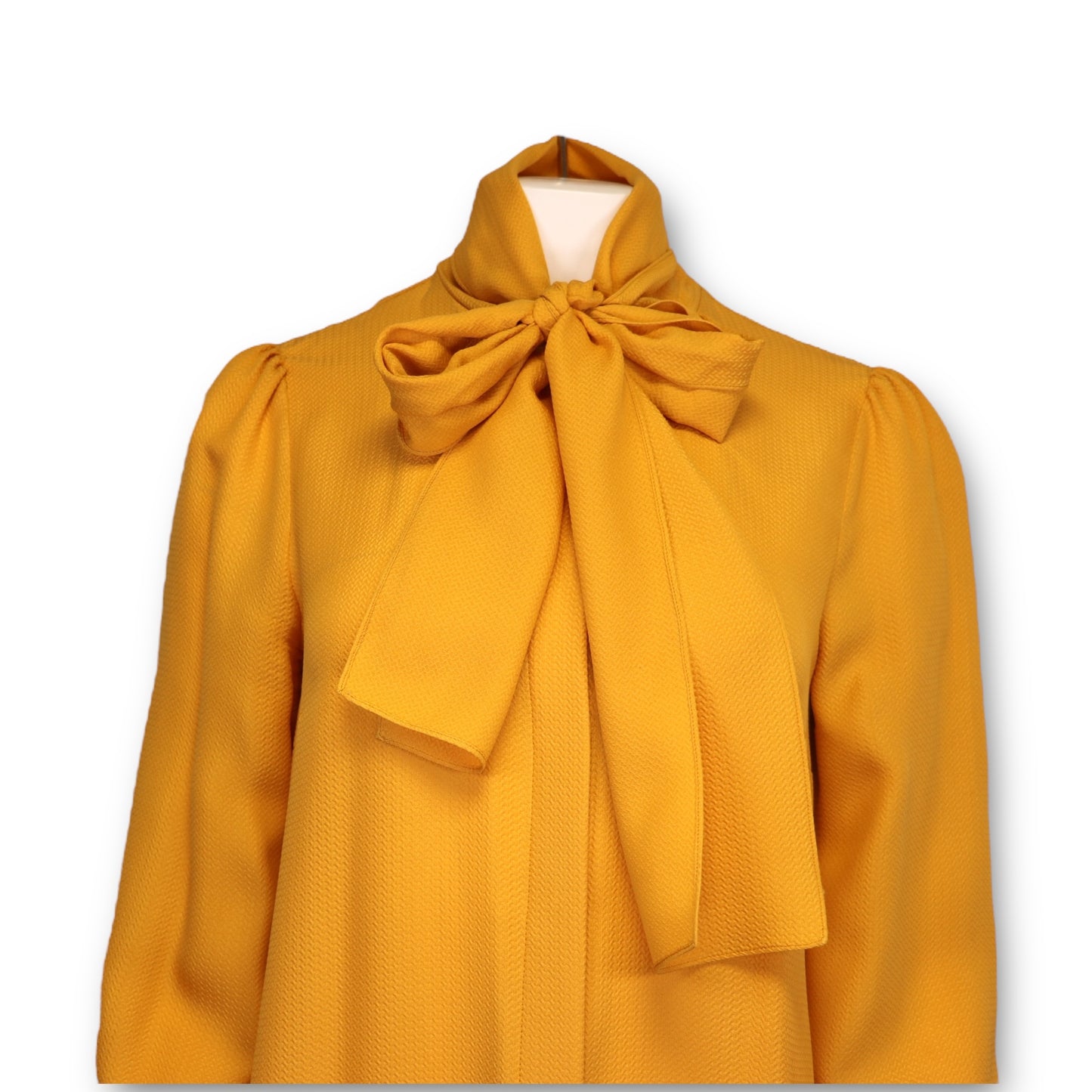 Gucci Seidenbluse gelb Gr. 40