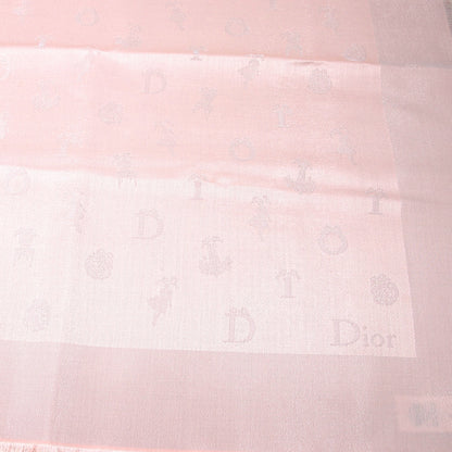 Dior Schal rosa 140 x 140 cm