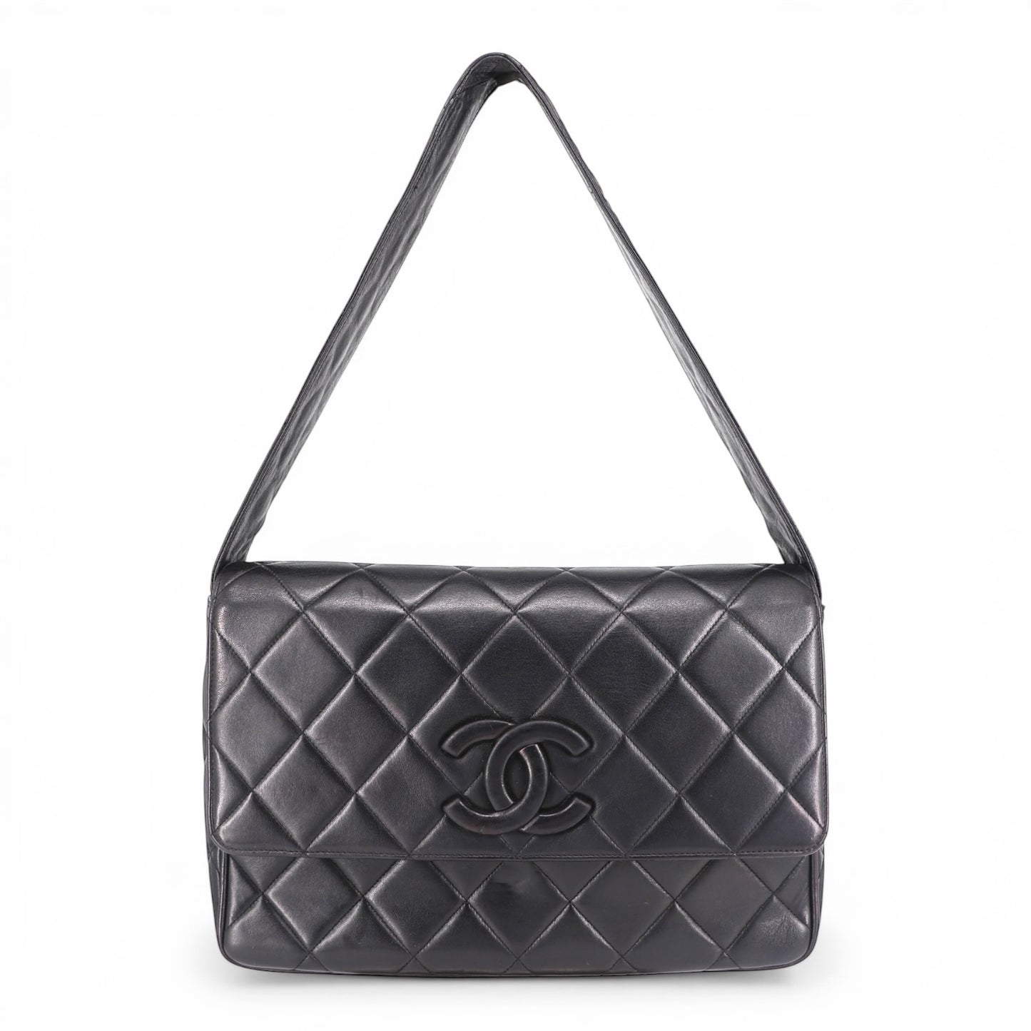 Chanel CC Flap messenger schwarz