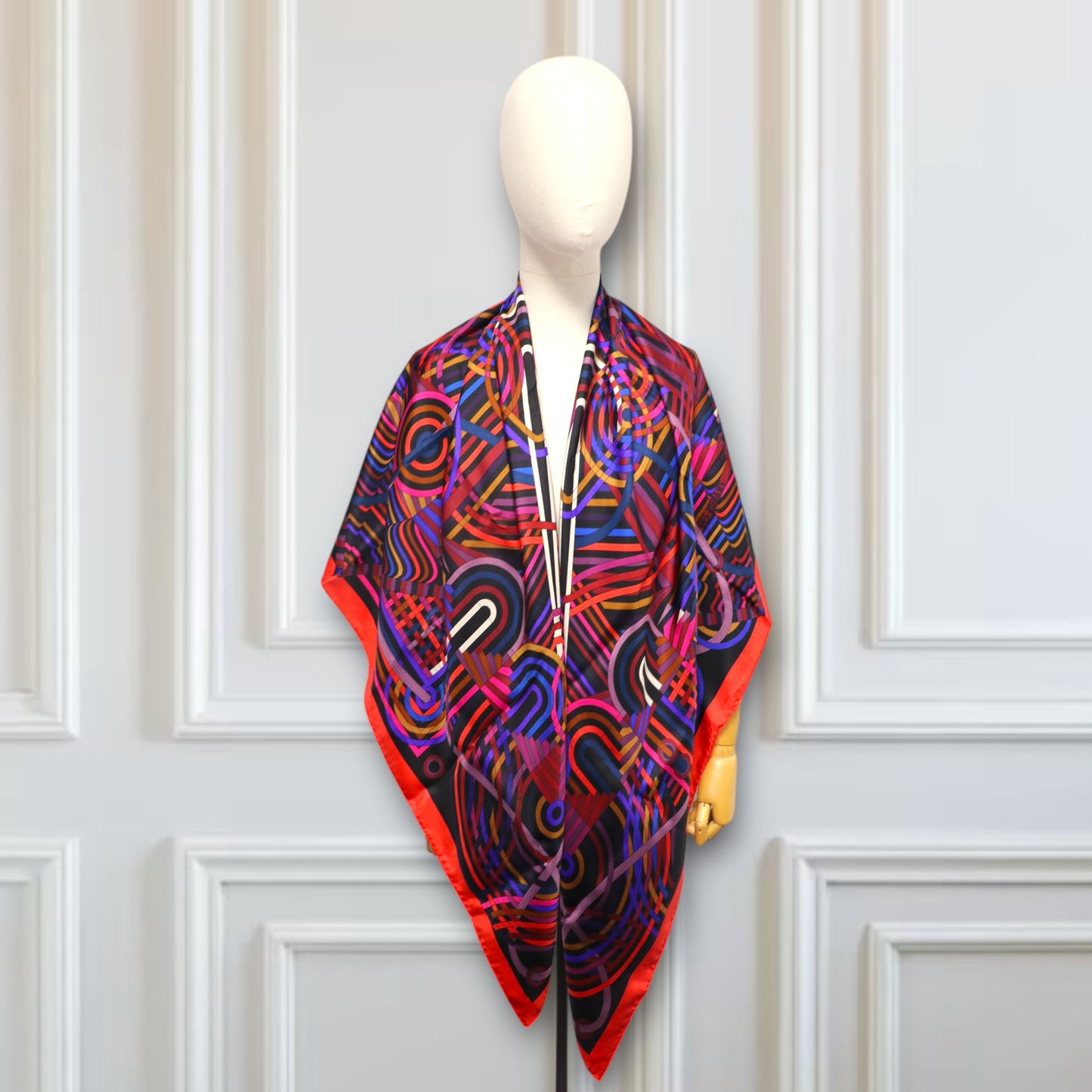 Hermès 140 Seide "La fabrique des rubans"