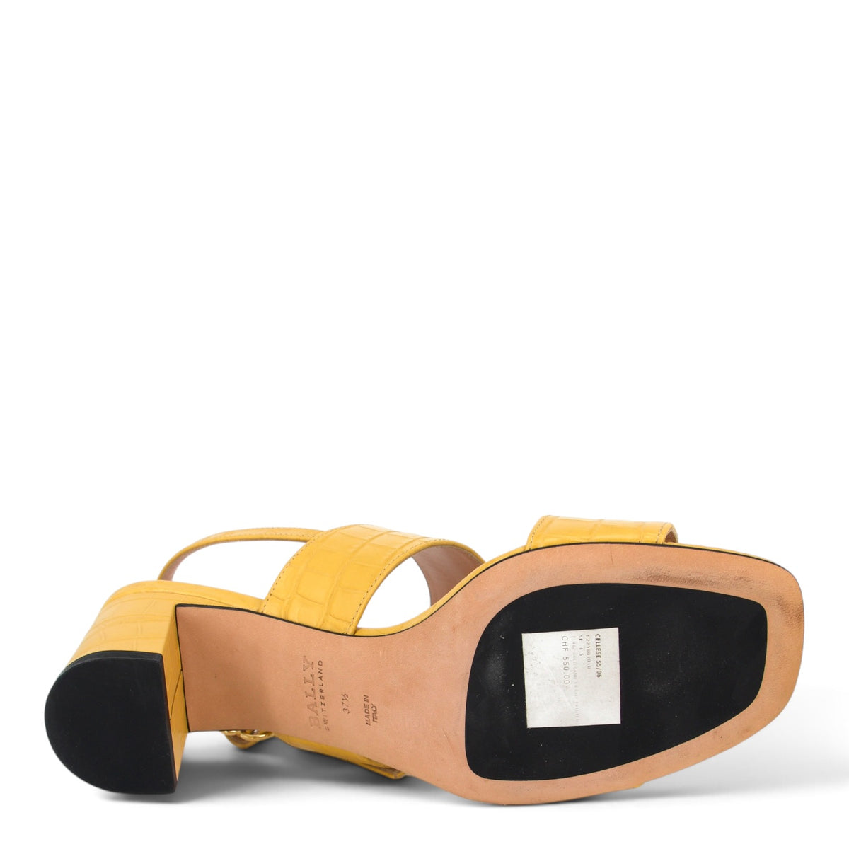 Bally Cellesse Sandalen gelb Gr. 37.5