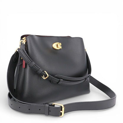 Coach Willow Schultertasche schwarz