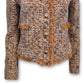 Tagliatore Boucléjacke Ocker meliert Gr. 38